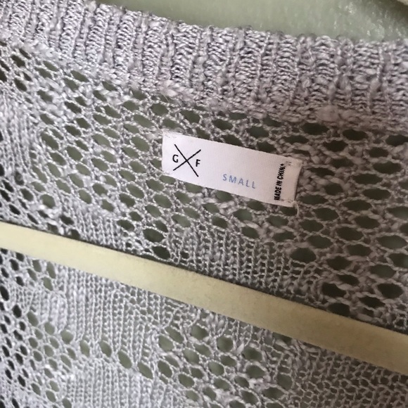 GF collection | Gray Cardigan size S - Picture 2 of 3